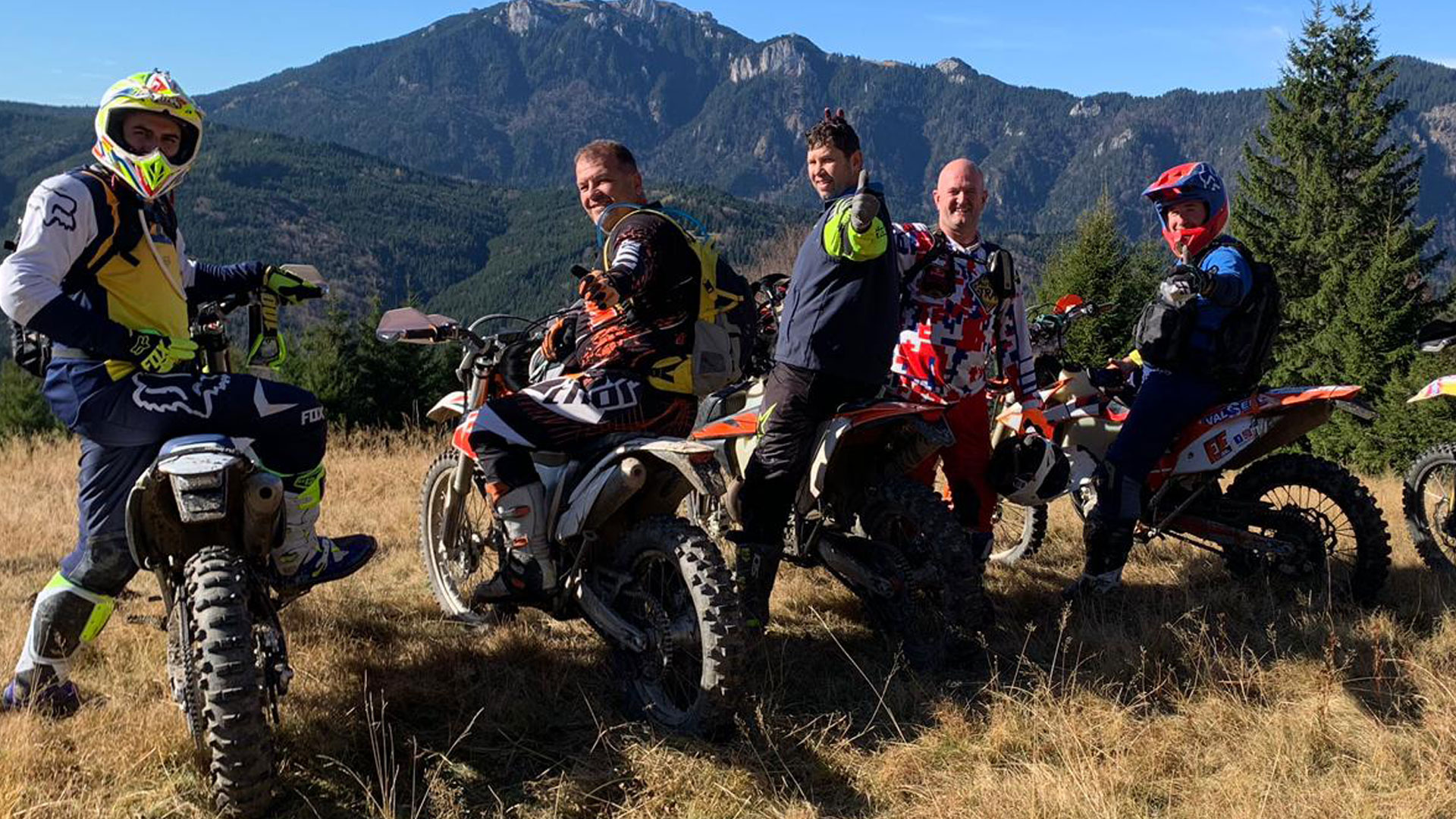 Motorcycle adventure in Romania